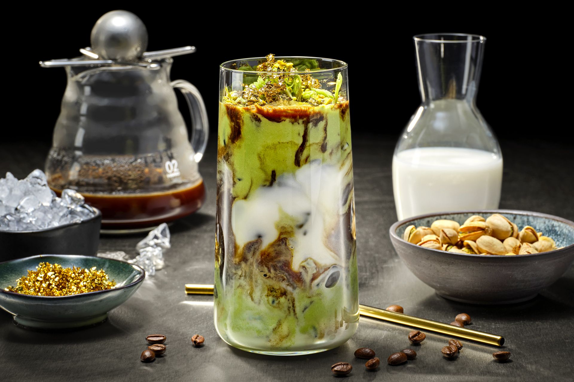 Mocha Latte Hạt Dẻ Cười Kiểu Tây Ban Nha